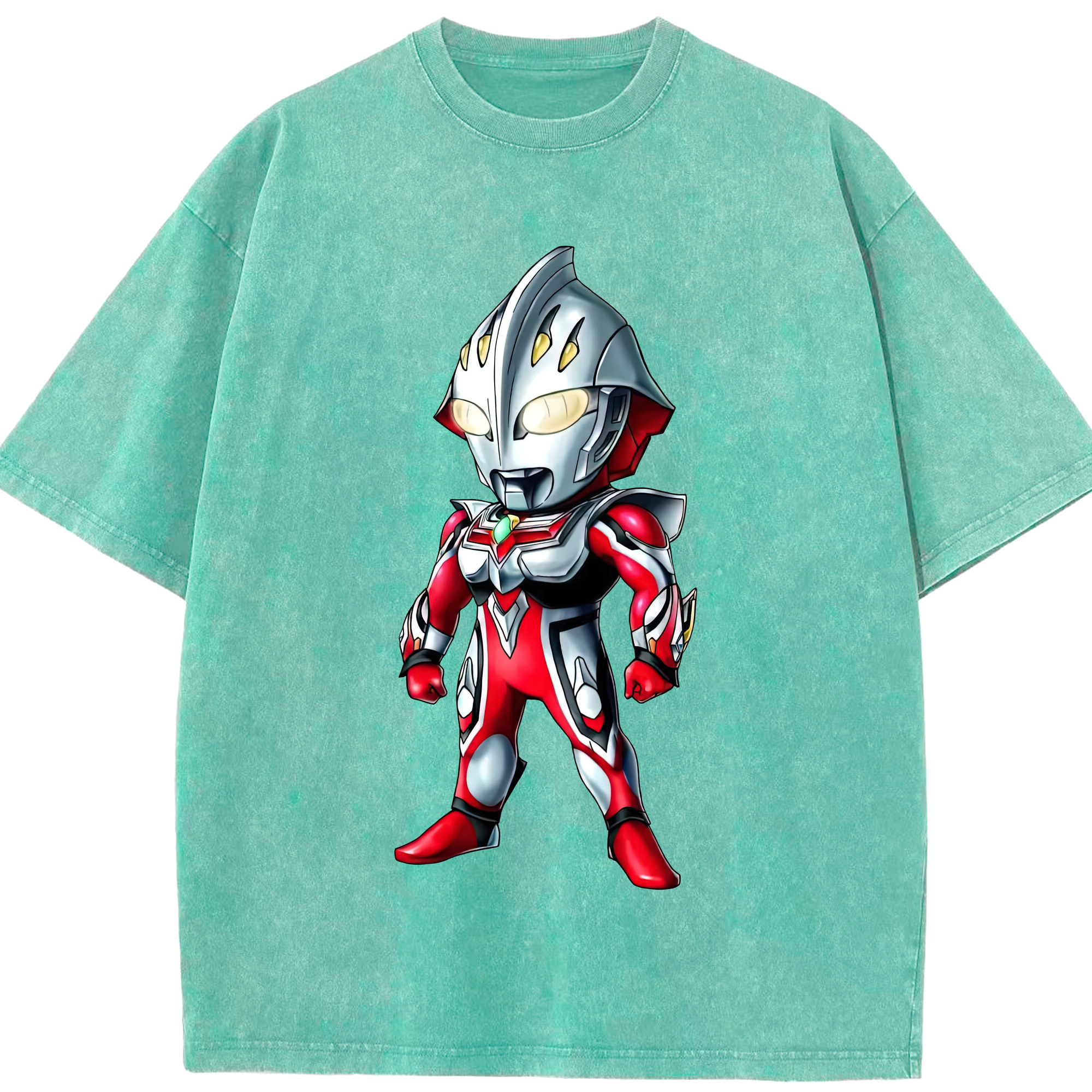 （画像用） ウルトラマン Ultraman 綿100% ヴィンテージ風 半袖Tシャツ（フロントプリント）